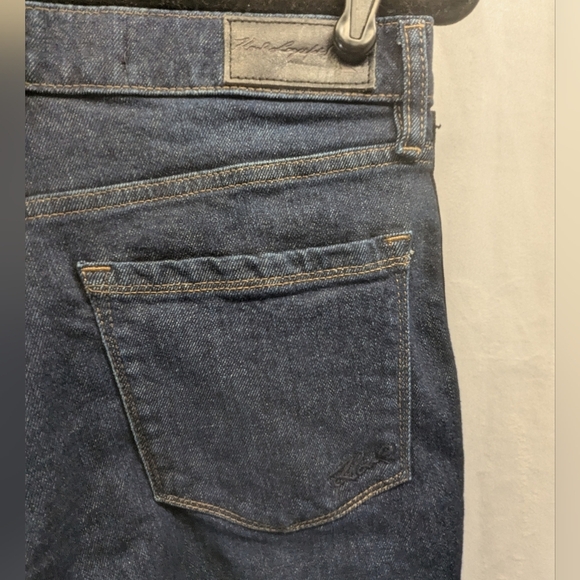 NWT!! Karl Lagerfeld Paris Women's Indigo Dark Wash Straight Leg Jeans Size 6 - Picture 3 of 11